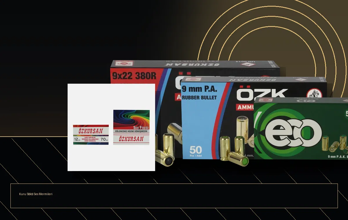 Kuru Sıkı Ses Mermilerinde Katalog Düzeni