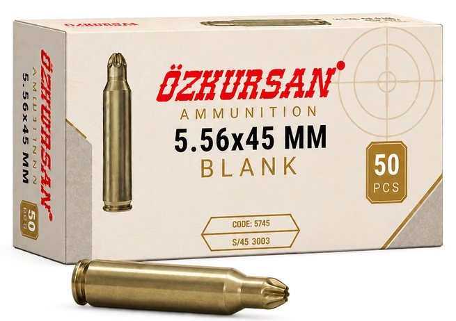 Özkursan 5,56x45 mm Manevra Fişeği