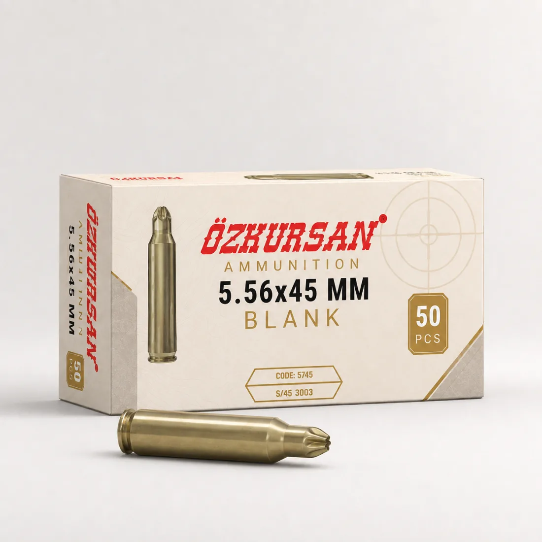 Özkursan 5,56x45 mm Manevra Fişeği