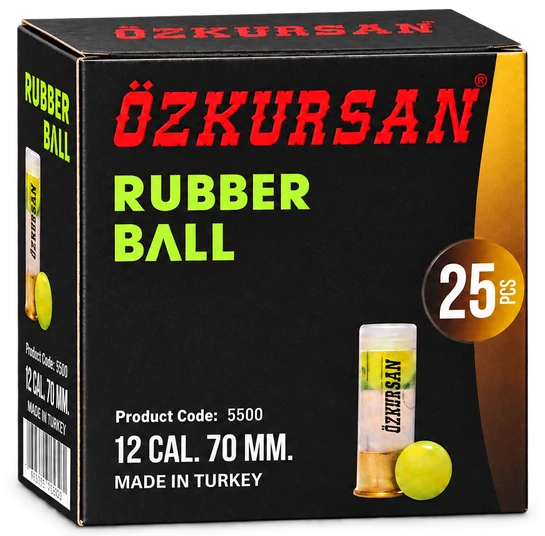 Tek Misket Kauçuk Kurşun